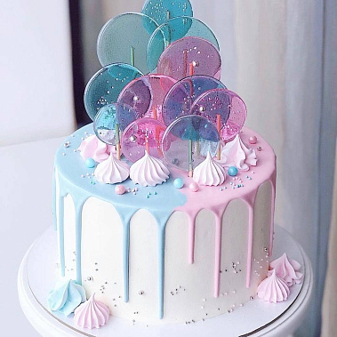 Торт "Леденцы" купить - комсомольскнаамуре.сладкоежкин.рф