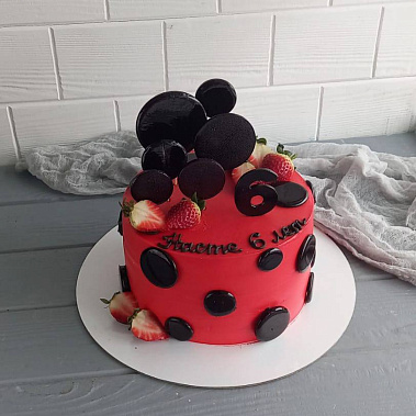 Торт "Божья коровка" купить - комсомольскнаамуре.сладкоежкин.рф