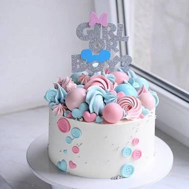 Торт "Girl or Boy" купить - комсомольскнаамуре.сладкоежкин.рф