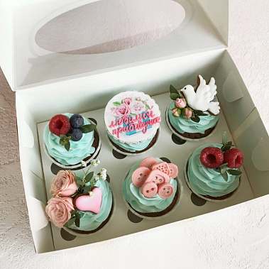 Капкейки "Любимой прабабушке" купить - комсомольскнаамуре.сладкоежкин.рф