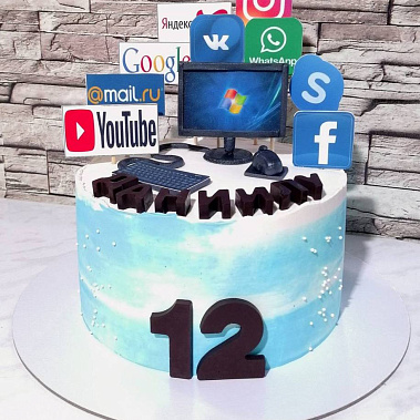 Торт "Соц-сети" купить - комсомольскнаамуре.сладкоежкин.рф