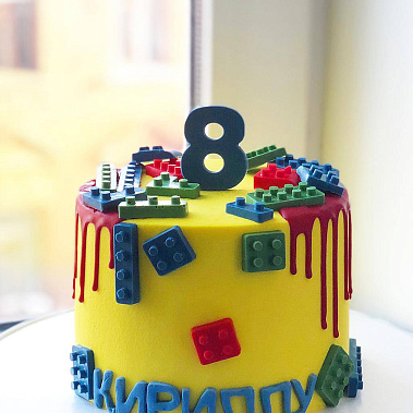 Торт "Лего" купить - комсомольскнаамуре.сладкоежкин.рф