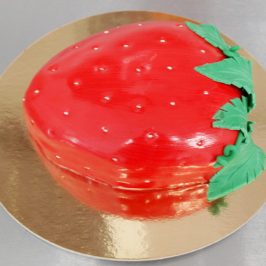Торт "Клубника" купить - комсомольскнаамуре.сладкоежкин.рф