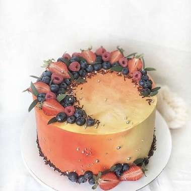 Торт «Закат» купить - комсомольскнаамуре.сладкоежкин.рф