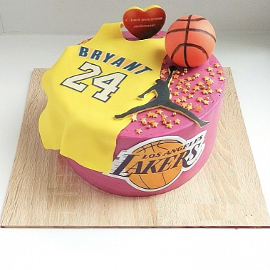 Торт "Баскетбольный фанат" купить - комсомольскнаамуре.сладкоежкин.рф