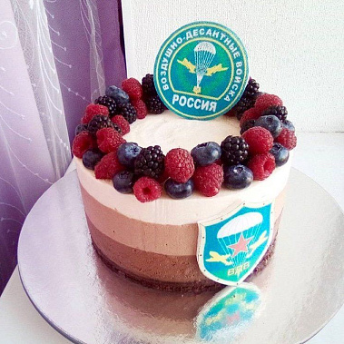 Торт "ВДВ" купить - комсомольскнаамуре.сладкоежкин.рф