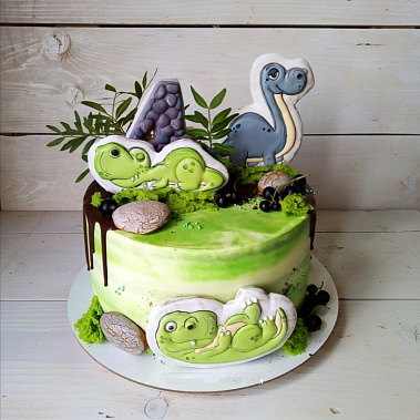 Торт "Динозавры" купить - комсомольскнаамуре.сладкоежкин.рф