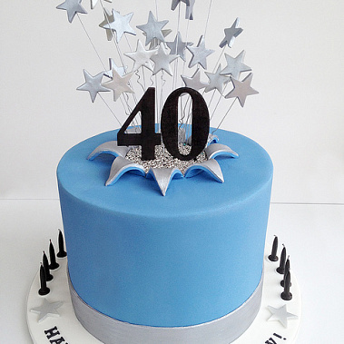 Торт "40" купить - комсомольскнаамуре.сладкоежкин.рф